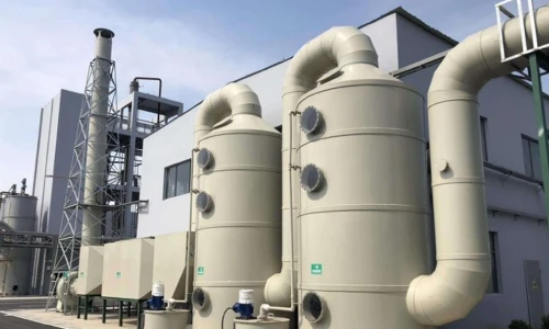 Wet Scrubber para control de emisiones industriales de gases ácidos