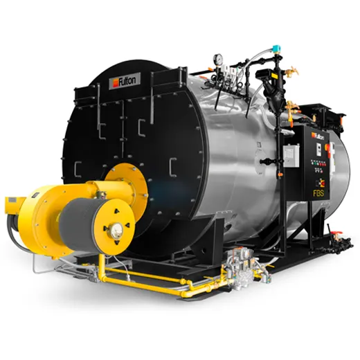Caldera de vapor industrial de alta eficiencia energética.