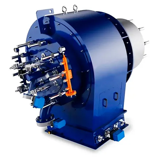Imagen de quemador industrial TTIC para aplicaciones térmicas avanzadas.
